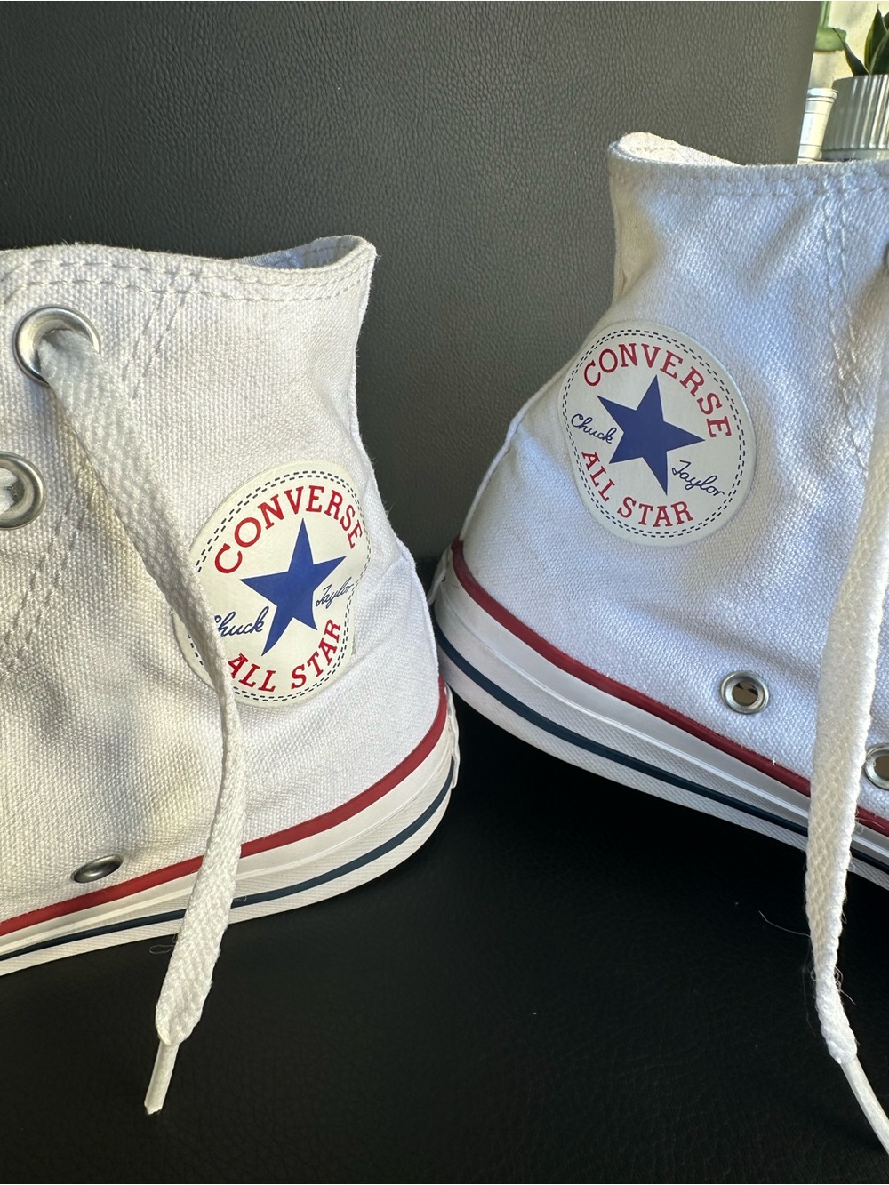 Converse Chuck Taylor All Star High Top Optical White M7650 Men 5 / Women 7